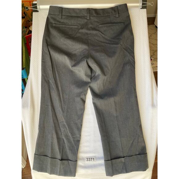 Banana Republic Women Stretch Straight Leg Pants size 6, Gray, with Liner - Picture 12 of 13
